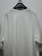 Ground Y�����饦��ɥ磻/30/- COTTON JERSEY HEM JUMBO SHORT SLEEVED T/OFF WHITE