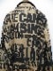 �㴰���nude:masahiko maruyama ���̡���:�ޥ��ҥ��ޥ���/LOGO COLLAGE PRINT TRENCH COAT/Beige-Black
