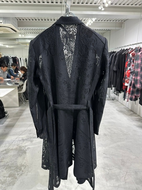 (ͽ���ʡ�6��7������ͽ��/kiryuyrik������奦����奦/CROSS-Lace Flare Jacket/Black