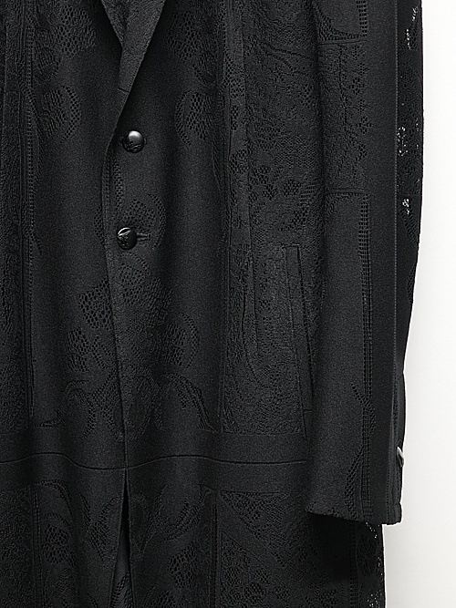 (ͽ���ʡ�6��7������ͽ��/kiryuyrik������奦����奦/CROSS-Lace Flare Jacket/Black