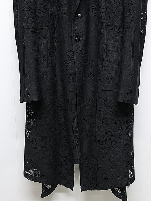 (ͽ���ʡ�6��7������ͽ��/kiryuyrik������奦����奦/CROSS-Lace Flare Jacket/Black