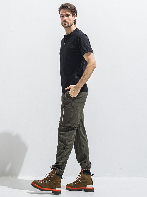 RESOUND CLOTHING���ꥵ����ɥ���������/ROLLUP HENRY T/BLACK