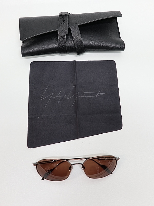 Yohji Yamamoto���襦����ޥ��/������ ���󥰥饹/BROWN