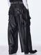(ͽ���ʡ�10������11������ͽ��/kiryuyrik������奦����奦/Emboss Silley Jersey Cargo Pants/Black