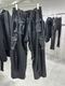 (ͽ���ʡ�10������11������ͽ��/kiryuyrik������奦����奦/Emboss Silley Jersey Cargo Pants/Black