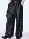 (ͽ���ʡ�10������11������ͽ��/kiryuyrik������奦����奦/Emboss Silley Jersey Cargo Pants/Black