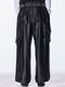 (ͽ���ʡ�10������11������ͽ��/kiryuyrik������奦����奦/Emboss Silley Jersey Cargo Pants/Black