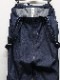 Ground Y饦ɥ磻/8OZ UNEVEN THREAD DENIM SUSPENDER MACKIN SAROUEL/BLUE.
