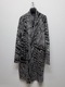 �㴰���nude:masahiko maruyama ���̡���:�ޥ��ҥ��ޥ���/Wool Back Cut Jaquard Jersey LONG CARDIGAN/Black