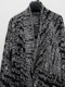 �㴰���nude:masahiko maruyama ���̡���:�ޥ��ҥ��ޥ���/Wool Back Cut Jaquard Jersey LONG CARDIGAN/Black