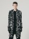 �㴰���nude:masahiko maruyama ���̡���:�ޥ��ҥ��ޥ���/Wool Back Cut Jaquard Jersey LONG CARDIGAN/Black