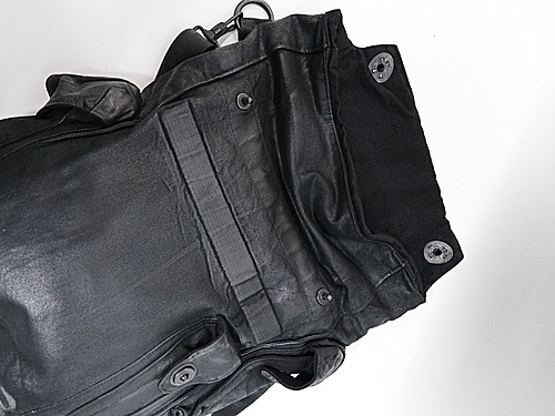 JULIUS����ꥦ��/12oz DENIM BAG1/BLACK