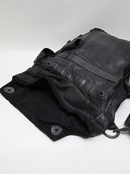 JULIUS����ꥦ��/12oz DENIM BAG1/BLACK