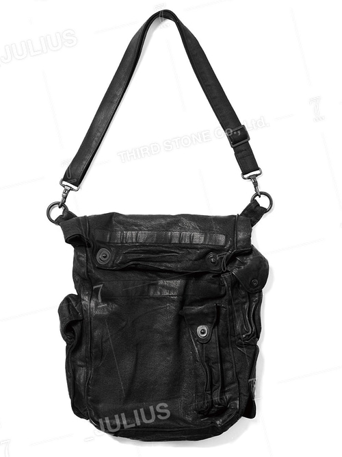 (ͽ����)2��3������ͽ��/JULIUS����ꥦ��/12oz DENIM BAG1/BLACK