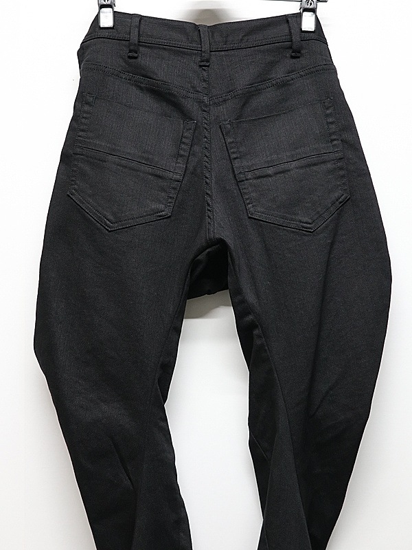 JULIUS����ꥦ��/10.5oz STRETCH DENIM TROUSERS10/BLACK