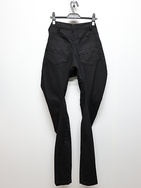 JULIUS����ꥦ��/10.5oz STRETCH DENIM TROUSERS10/BLACK