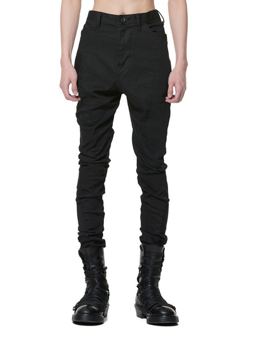 JULIUS����ꥦ��/10.5oz STRETCH DENIM TROUSERS10/BLACK