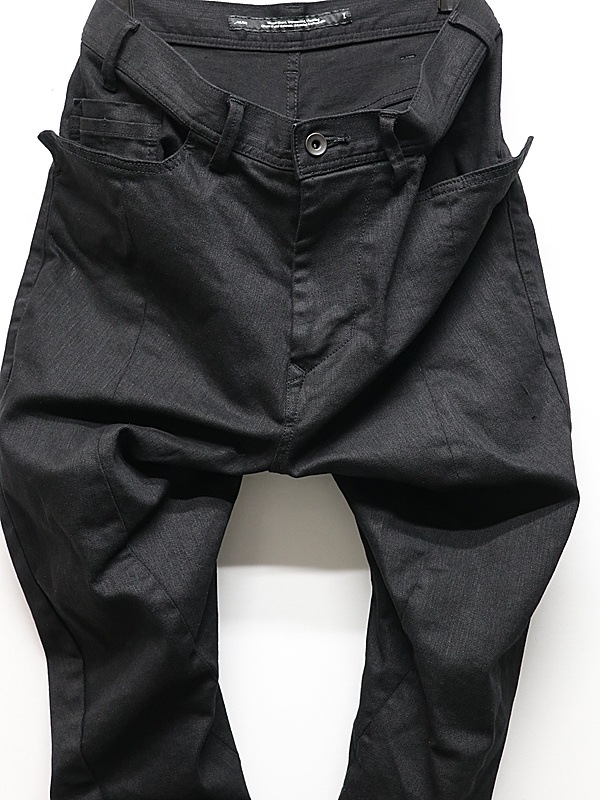 JULIUS����ꥦ��/10.5oz STRETCH DENIM TROUSERS10/BLACK