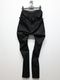 JULIUS����ꥦ��/10.5oz STRETCH DENIM TROUSERS10/BLACK