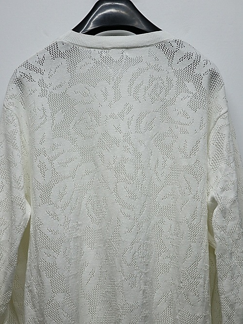 LAD MUSICIAN����å� �ߥ塼�������/FLOWER MESH PULLOVER/WHITE