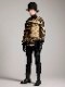 �㴰���nude:masahiko maruyama ���̡���:�ޥ��ҥ��ޥ���/LOGO COLLAGE PRINT OVERSIZED BOMBER JACKET/Beige-Black
