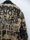 �㴰���nude:masahiko maruyama ���̡���:�ޥ��ҥ��ޥ���/LOGO COLLAGE PRINT OVERSIZED BOMBER JACKET/Beige-Black