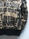 �㴰���nude:masahiko maruyama ���̡���:�ޥ��ҥ��ޥ���/LOGO COLLAGE PRINT OVERSIZED BOMBER JACKET/Beige-Black