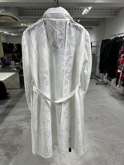 (ͽ���ʡ�6��7������ͽ��/kiryuyrik������奦����奦/CROSS-Lace Flare M65 Jacket/White