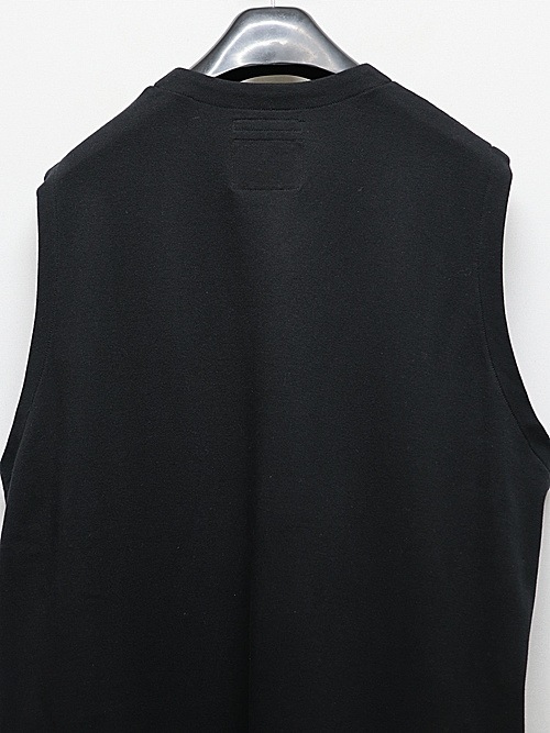 Yohji Yamamoto襦ޥ/40S COTTON SMOOTH RE VEST/BLK