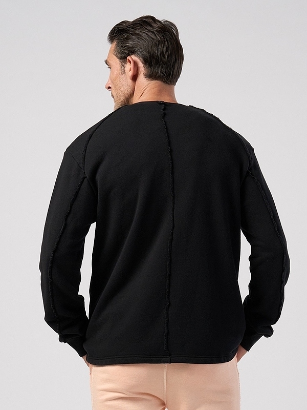 (ͽ���ʡ�1��2������ͽ��/wjk�����֥른��������/soft luxe urake half-zip sweat shirt/black