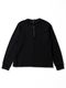 (ͽ���ʡ�1��2������ͽ��/wjk�����֥른��������/soft luxe urake half-zip sweat shirt/black
