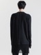 �㴰���nude:masahiko maruyama ���̡���:�ޥ��ҥ��ޥ���/Imitation Linen Cotton Jersey LONG SLEEVE T SHIRT/Black