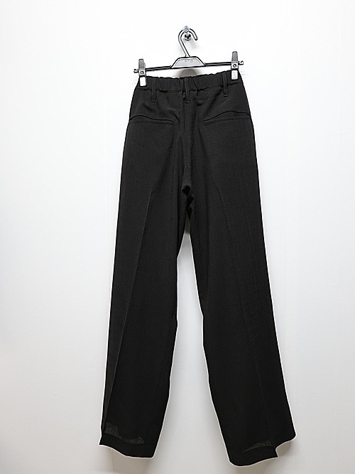 �㴰���THE ONENESS�������ͥ�/Bio Voil Wide Slacks/Black