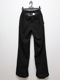 �㴰���THE ONENESS�������ͥ�/Bio Voil Wide Slacks/Black