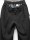 �㴰���THE ONENESS�������ͥ�/Bio Voil Wide Slacks/Black