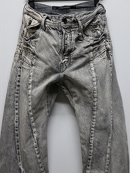 JULIUS����ꥦ��/12oz DENIM TROUSERS2/PLASTER