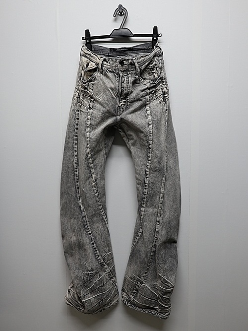 JULIUS����ꥦ��/12oz DENIM TROUSERS2/PLASTER
