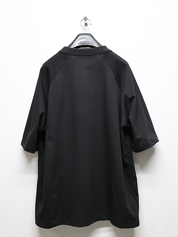 RESOUND CLOTHING���ꥵ����ɥ���������/college raglan OVER TEE/BLACK