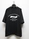 RESOUND CLOTHING���ꥵ����ɥ���������/college raglan OVER TEE/BLACK