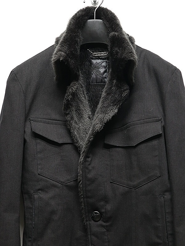 (ͽ���ʡ�10������11������ͽ��/kiryuyrik������奦����奦/Denim Napoleon Blouson/Black