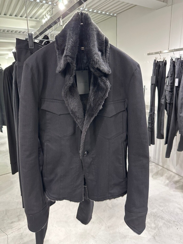 (ͽ���ʡ�10������11������ͽ��/kiryuyrik������奦����奦/Denim Napoleon Blouson/Black