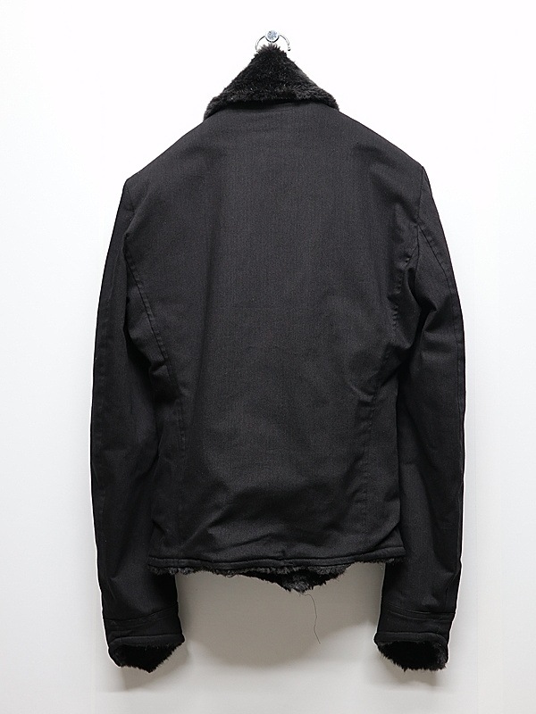 (ͽ���ʡ�10������11������ͽ��/kiryuyrik������奦����奦/Denim Napoleon Blouson/Black
