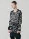 �㴰���nude:masahiko maruyama ���̡���:�ޥ��ҥ��ޥ���/Wool Back Cut Jaquard Jersey OVERSIZED LAYERED LONG SLEEVE T SHIRT/Black