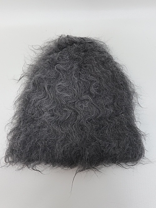 LAD MUSICIAN����å� �ߥ塼�������/LOOP YARN SHAGGY KNIT CAP/GRAY
