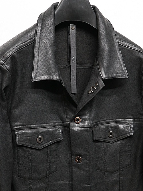 wjk֥른/coating G-jacket/black