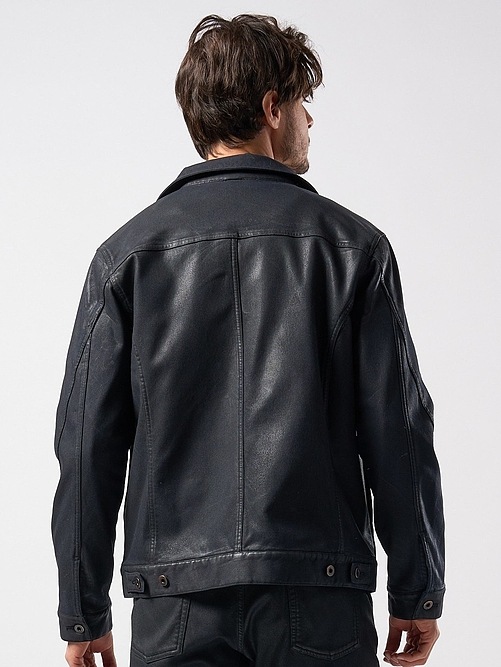 wjk֥른/coating G-jacket/black