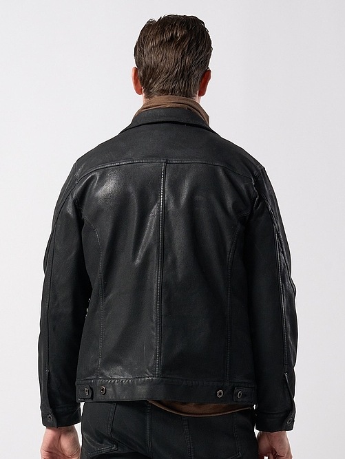 wjk֥른/coating G-jacket/black