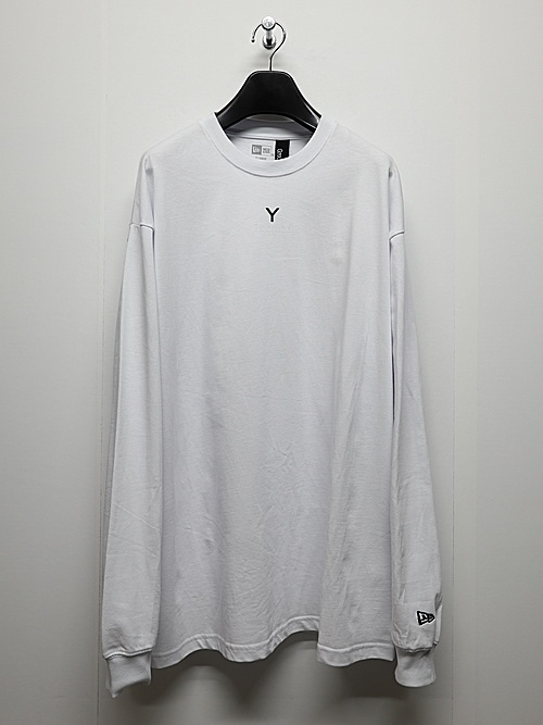 Ground Y�����饦��ɥ磻/NEWERA L/S Oversized Performance Tee/WHITE