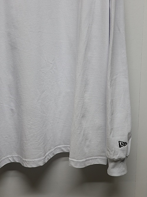 Ground Y�����饦��ɥ磻/NEWERA L/S Oversized Performance Tee/WHITE