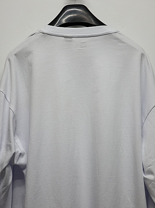 Ground Y�����饦��ɥ磻/NEWERA L/S Oversized Performance Tee/WHITE